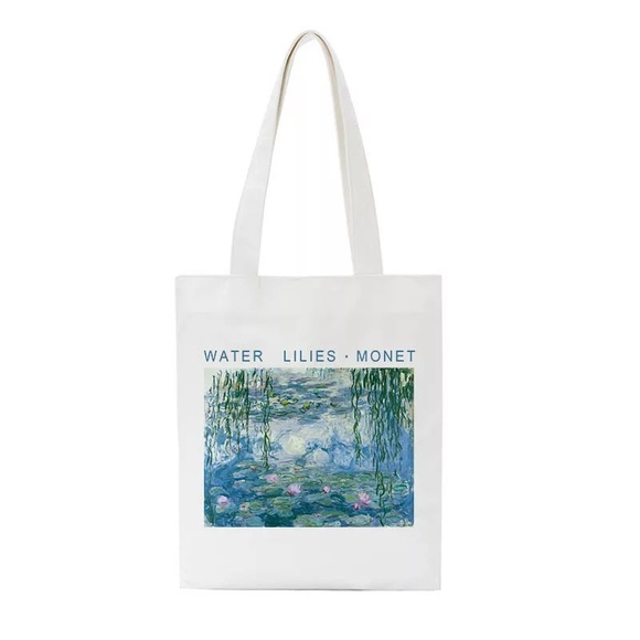 NEW | rare monet water lilies tote bag ✰ - Picture 2 of 2